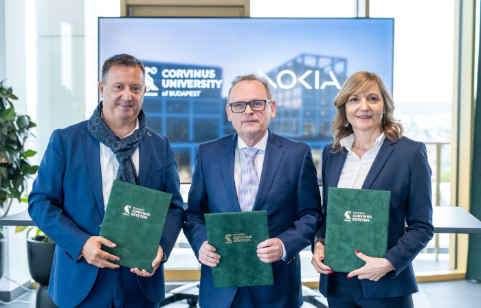Stratégiai partnerséget kötött a Nokia és a Corvinus Egyetem