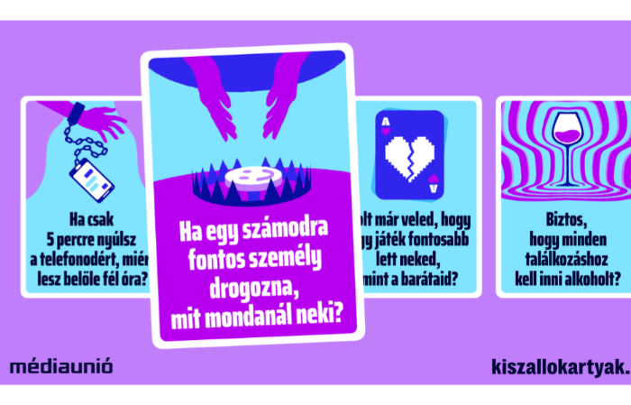Kiszállókártyákkal a függőség ellen – folytatódik a Médiaunió kampánya