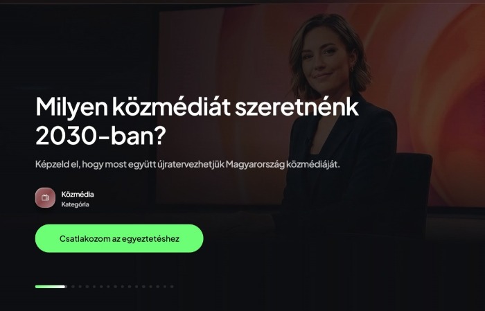 A közmédiával kapcsolatban mondhatunk véleményt mától a Közhangon