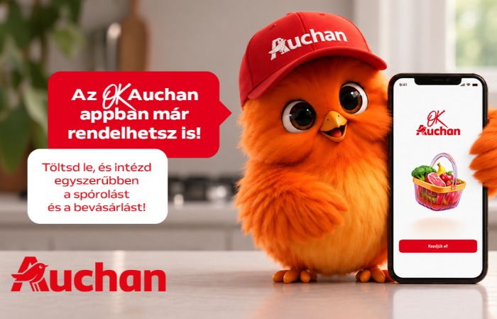 Megújult az Auchan alkalmazása, az OkAuchan