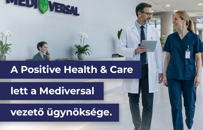 A Positive Health&Care lett a Mediversal vezető ügynöksége