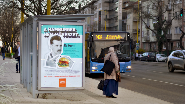 A hamburger nem művészet: itt a Zing Burger & Co új kampánya