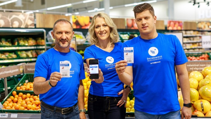 Elindult az Ökumenikus Segélyszervezet gyűjtése a Tescóban