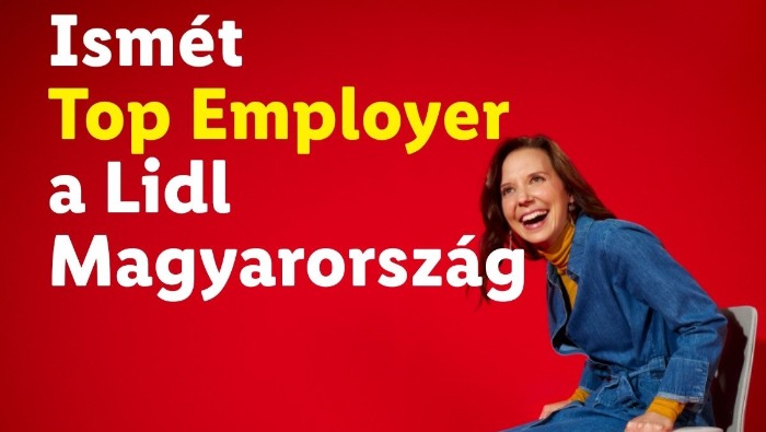 A Lidl Magyarország idén is elnyerte a Top Employer Díjat
