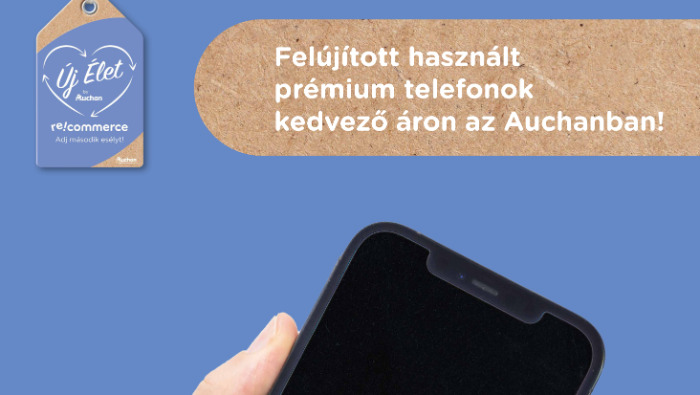 A telefonok is új életet kapnak az Auchanban