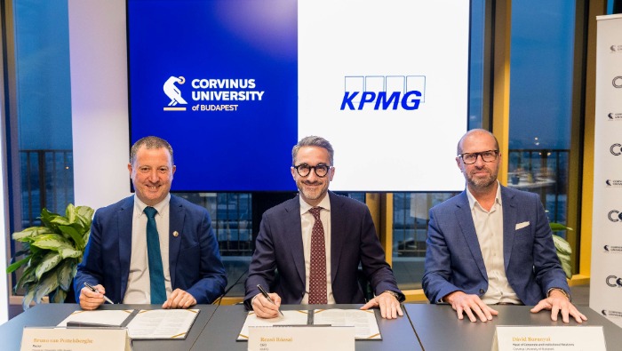 A KPMG a Corvinus stratégiai partnere lett