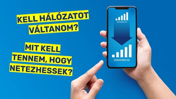 Átköltöztek a DIGI mobilos ügyfelei a Vodafone hálózatára