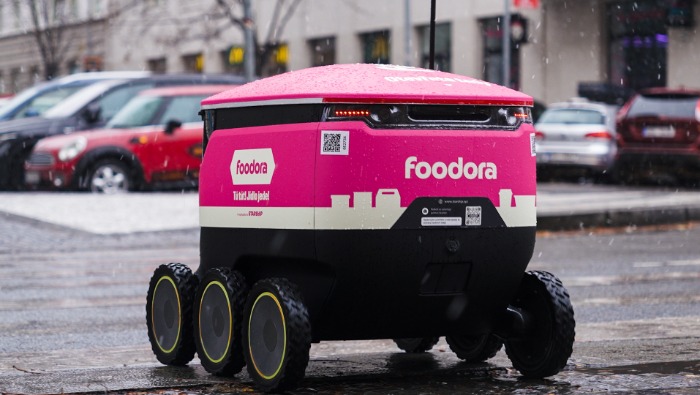 Robotkiszállítást tesztelt a foodora