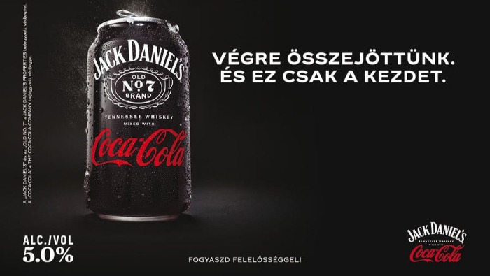 Magyarországra is megérkezett a Jack & Coke 