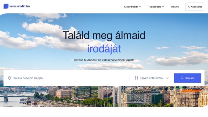 Új, adatvezérelt online irodakereső indult