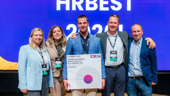 Szakmai díjakat nyert a Körber digitális HR megoldása