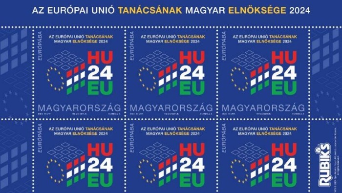 Bélyeggel készül a Magyar Posta az EU Tanács magyar elnökségére