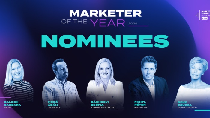 Megvannak a Marketer of The Year hazai jelöltjei