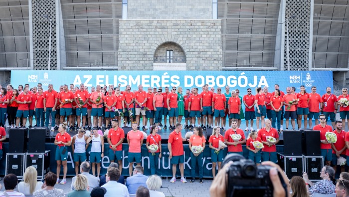 Az Elismerés Dobogójára állította az olimpikonok segítőit az MBH