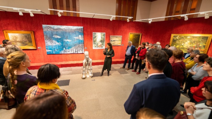 Újabb városban nyílt kiállítás az MBH Bank vállalati műgyűjteményéből