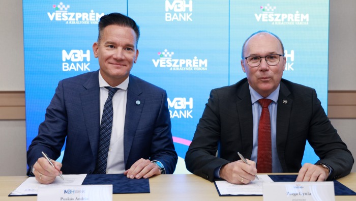 Az MBH Bank lett Veszprém kizárólagos számlavezető pénzintézete