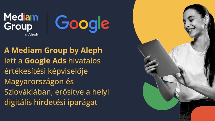 A Mediam Group by Aleph a Google Ads értékesítési képviselője