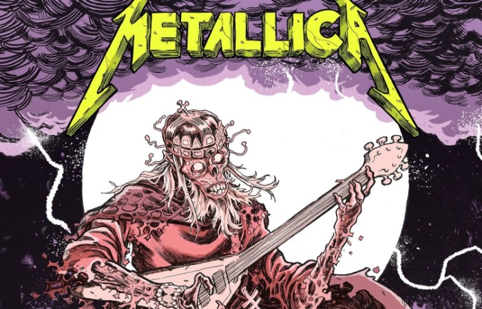 Magyar grafikus készítette a Metallica budapesti koncertjének plakátját: Szent István zúz rajta