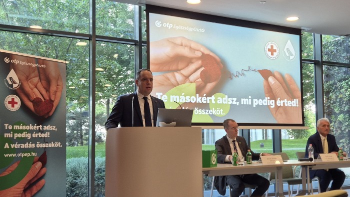 "Te másokért adsz, mi pedig érted! A véradás összeköt"