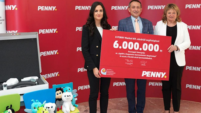 Ismét gyermekek gyógyulását segíti a PENNY