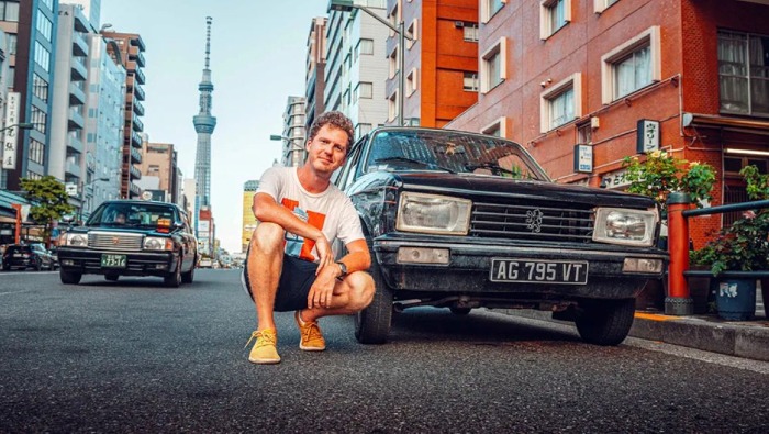 Párizs-Tokió egy ötvenéves Peugeot 104-el 