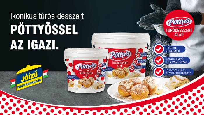 2,5 kilós Túró Rudi - valami újjal rukkolt elő a Pöttyös