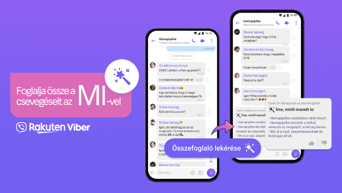 Új csoportos beszélgetéseket könnyítő funkciót mutat be a Viber