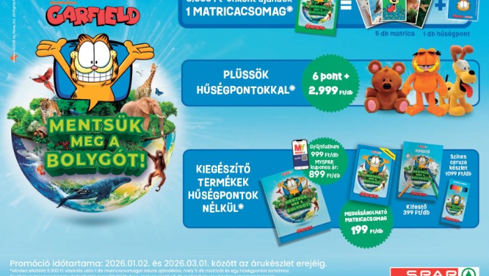 Garfield ismét főszerepben