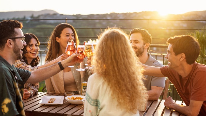 Teraszozás a Gösser Spritz sörkoktélokkal