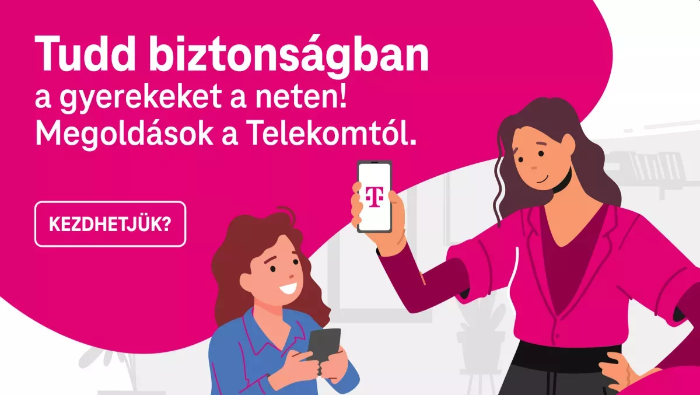 Online gyerekvédelem mellett kampányol a Telekom