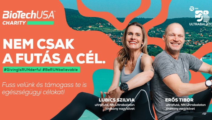 Lesz egy pont, amikor fel akarod adni – A holtpontra koncentrál a BioTechUSA és az NN-Ultrabalaton kampánya