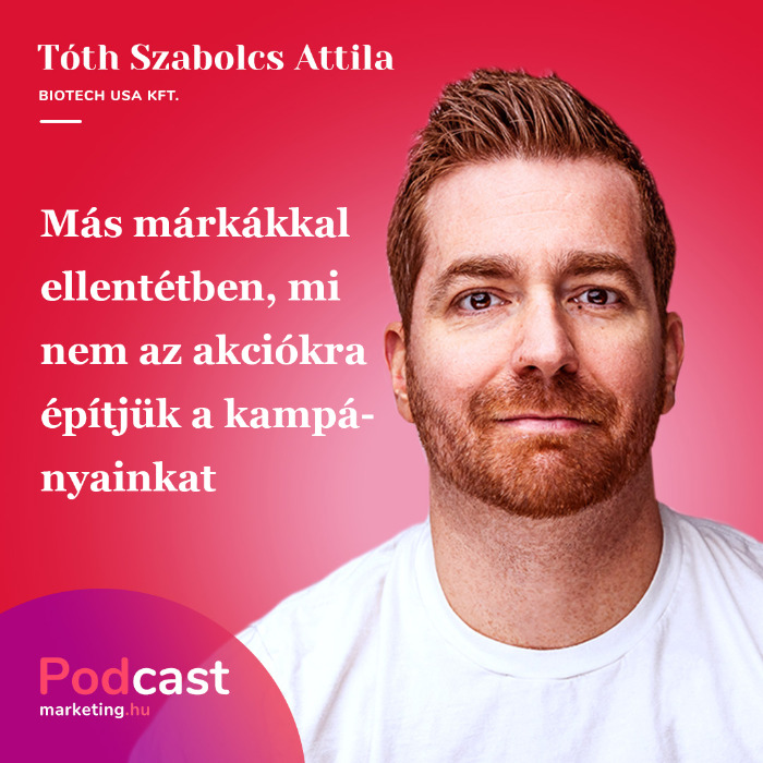 Tóth Szabolcs - Más márkákkal ellentétben, mi nem az akciókra építjük a kampányainkat